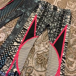 2 Set Stretchy WorkOut Pants, Size S/M